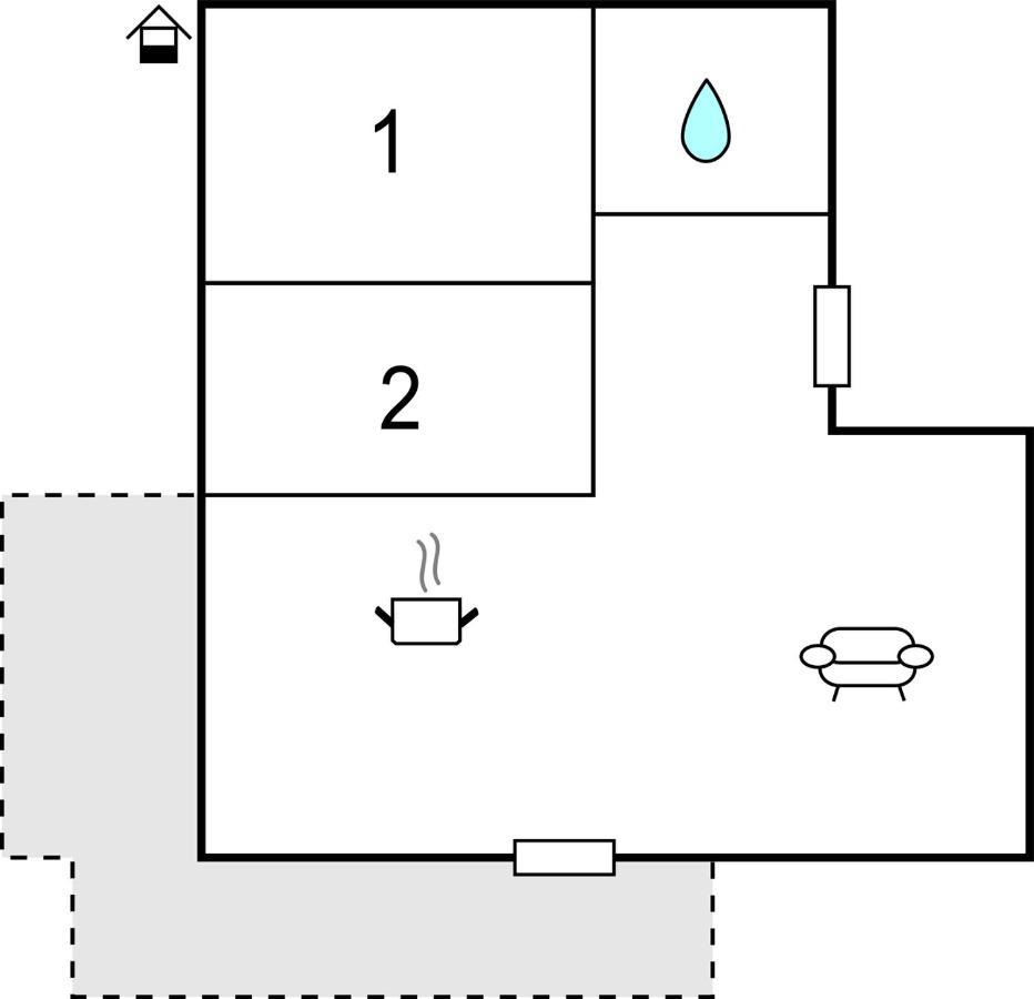 2 Bedroom Cozy Apartment In 레힐린 외부 사진